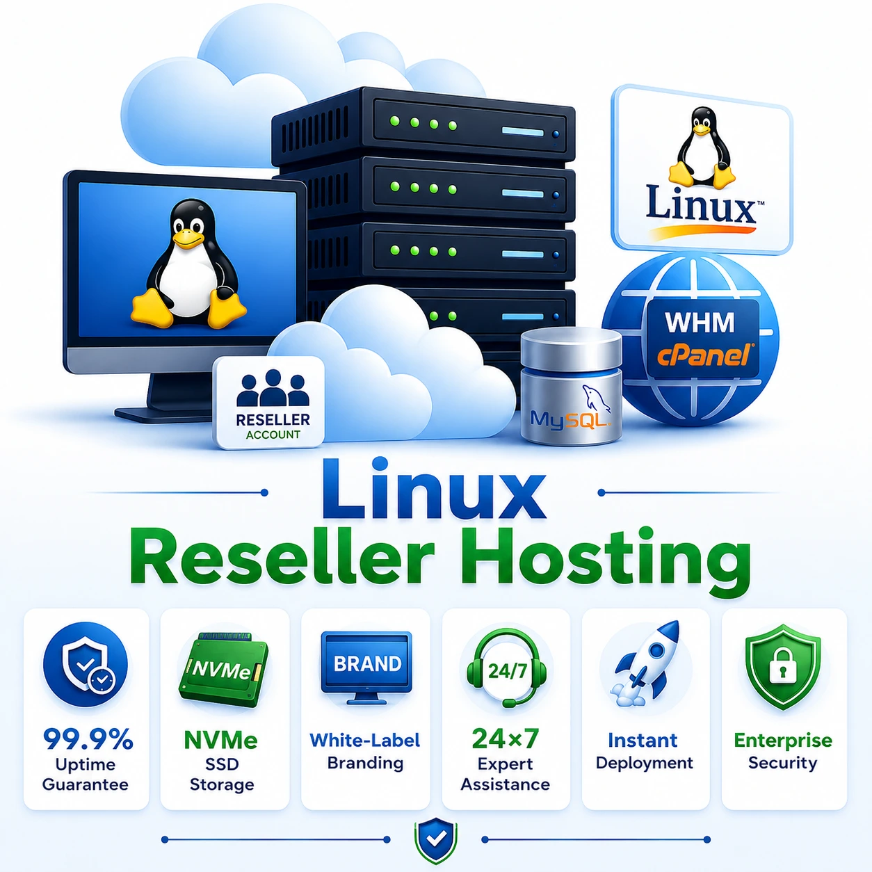استضافة Linux للموزعين